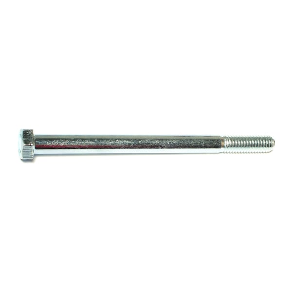 Midwest Fastener Grade 5, 3/8"-16 Hex Head Cap Screw, Zinc Plated Steel, 5 in L, 50 PK 00306 - main